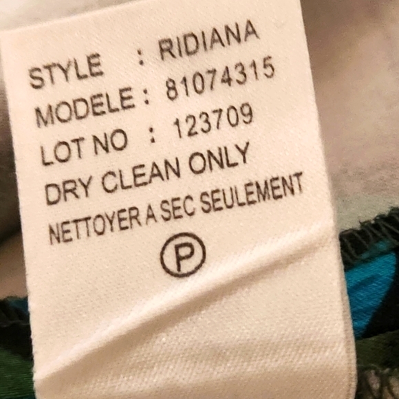 THEORY "Ridiana" Green Floral Print Flare Skirt - Size 8 - Picture 7 of 8